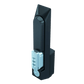 Chapa de Seguridad para Gabinete Con Combinación de 3 Dígitos / Control Llave Maestra / Acero Negro Texturizado / Dimensiones 7.50 x 1.38 x 2.50 in