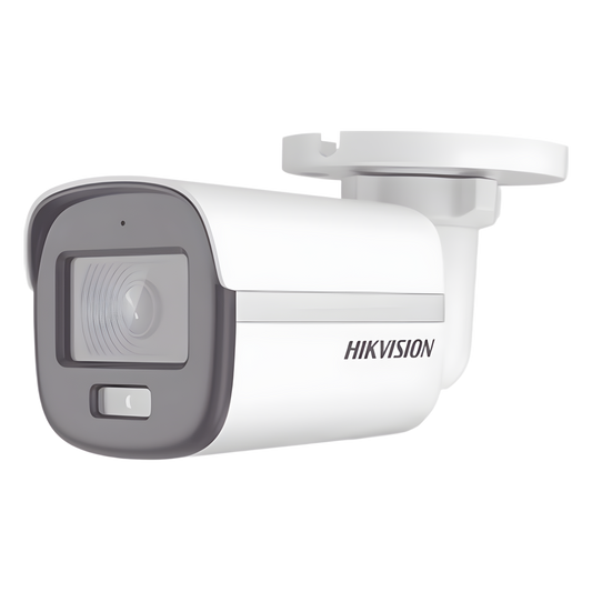[ColorVu] Bala TURBOHD 2 Megapixel (1080p) / Imagen a Color 24/7 / Lente 2.8 mm / METAL / Luz Blanca 20 mts / Exterior IP67 / TVI-AHD-CVI-CVBS / dWDR