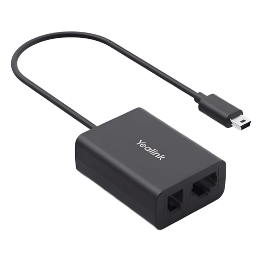 Adaptador EHS Para Diademas Inalámbricas DECT de Yealink Compatible con diversas marcas de Telefonos IP