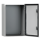 Gabinete de Uso Exterior MAS 600 x 600 x 210 mm NEMA 4/12/13; IP66; IK10 de Acero Dulce 1.5 mm con Platina de Montaje Incluida Color Gris Claro
