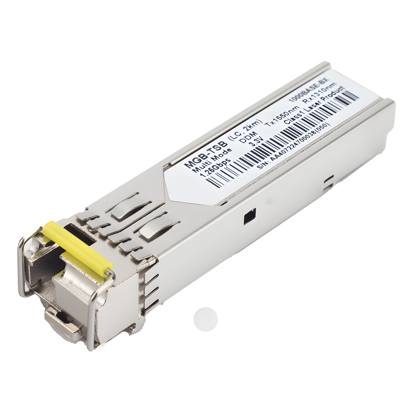 Módulo mini-GBIC SFP-Port 1000BASE-BX (WDM, TX:1550nm), 2 km (-40~85 grados C)