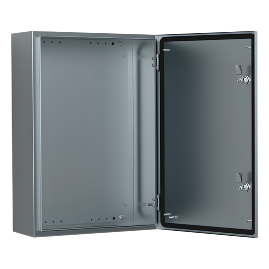 Gabinete de Acero Inoxidable 304L ASR IP66 800x800x300 mm / 2 Cerraduras / Montaje Placa 2 mm