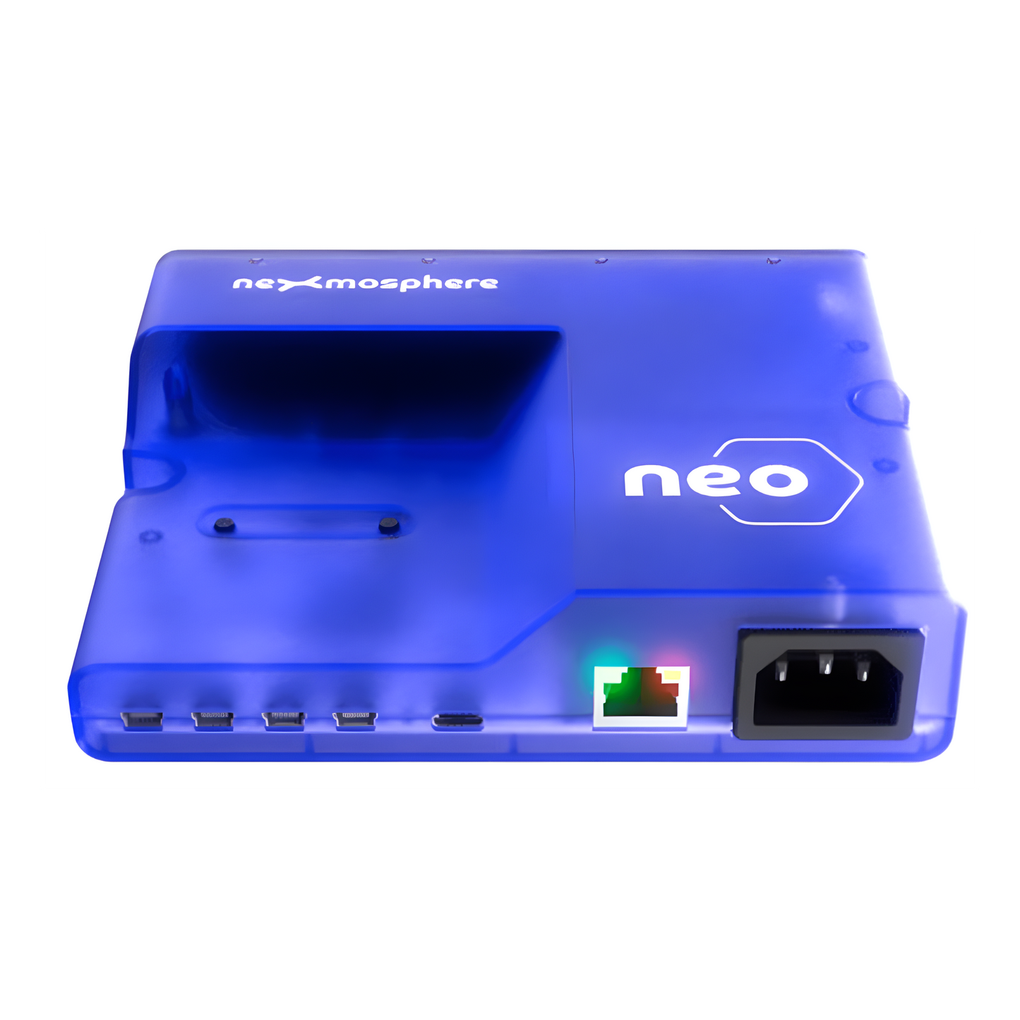Controlador de Potencia NEO-640 / 4 Salidas 10A / Medición Individual / 4 X-talk / USB-C + Ethernet / 16 Horarios / Sensmi