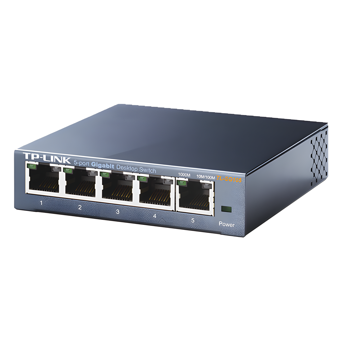 Switch Gigabit no administrable de 5 puertos 10/100/1000 Mbps