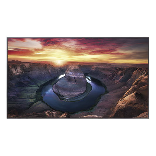 Pantalla Profesional LED de 50", UHD 4K (3840x2160p), Entradas de Video HDMI/DisplayPort / USO 24/7 / Compatible VESA / Compatible con software MagicInfo