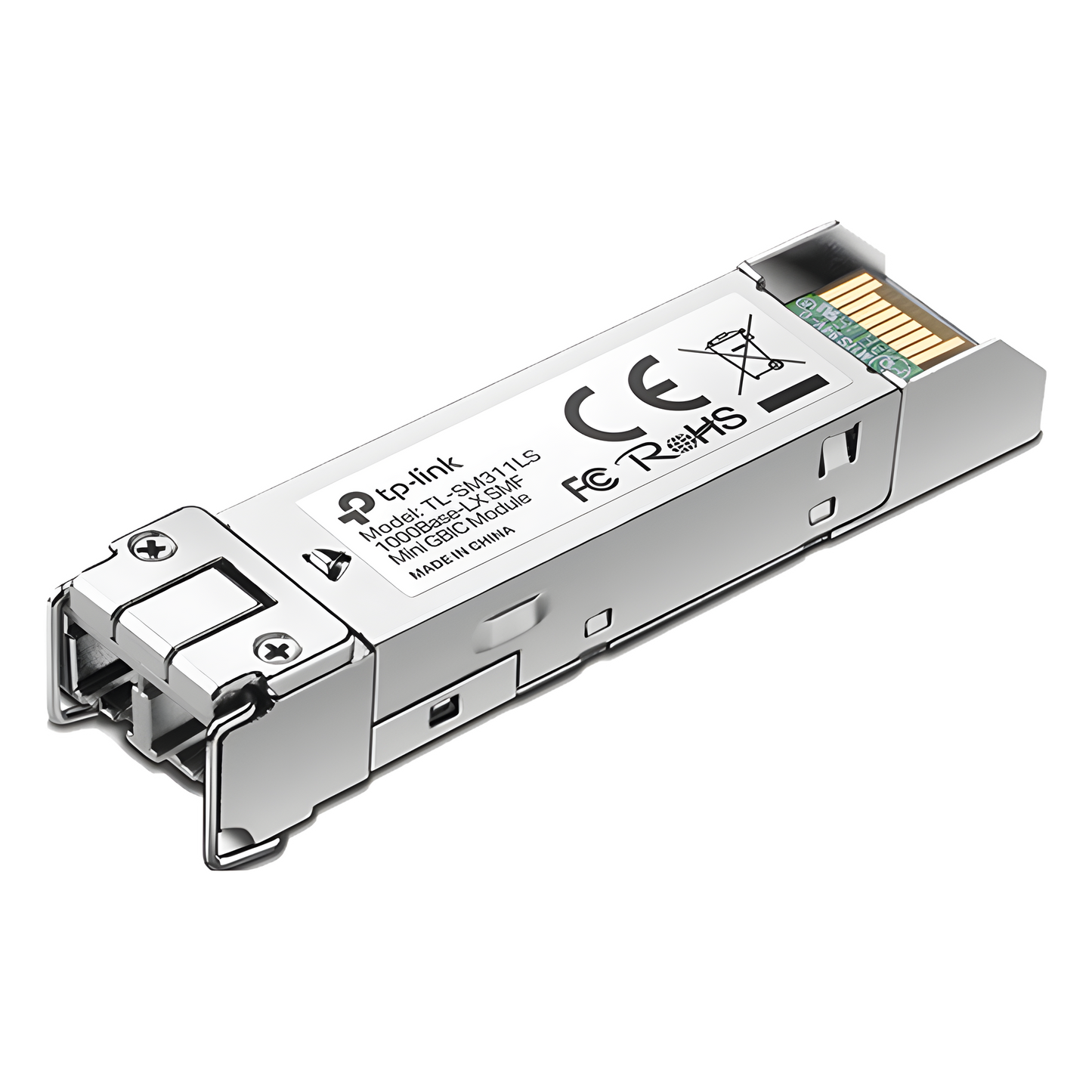 Transceptor mini-GBIC SFP  / Duplex Monomodo 1GBase  /  Distancia 10 km /  Conector LC