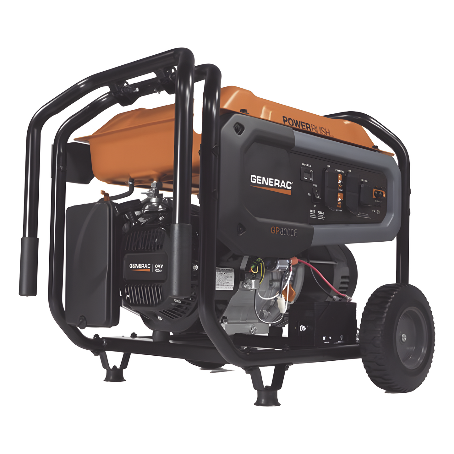 Generador Portátil a Gasolina, 8 kW, 120/240Vca, Arranque Eléctrico