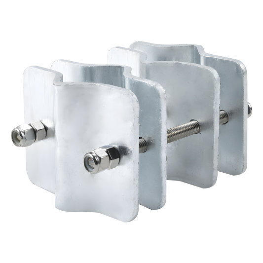 Herraje Adaptador de Mástil para Diámetros desde 3/4" hasta 2-1/4". Galv. en Caliente.