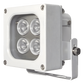 Iluminador LED de Alta Potencia | Luz Blanca | 10 Metros de Iluminación | Cobertura 120° | IP66 | Bajo Consumo de Energía | Fotocélula Incorporada | Soporte en “U” | Carcasa de Aluminio | Alta Transmitancia de Luz. | C