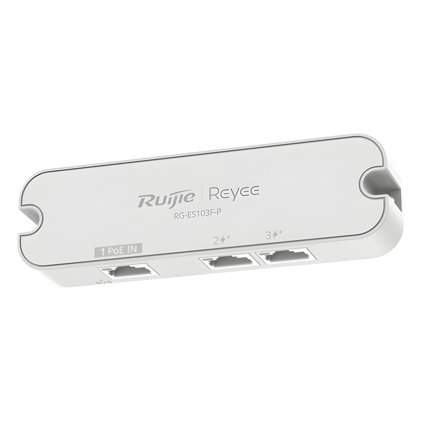 Switch No Administrable PoE-In 3 Puertos / 2 Puertos PoE+ 10/100BASE-T / 1 Puerto PoE-In 10/100BASE-T / Presupuesto PoE 30 W / Switching 0.6 Gbps / Protección 4 kV / Plug and Play / Montaje Pared/Escritorio
