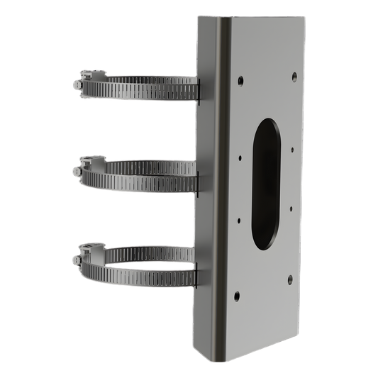 Soporte de Montaje Poste / Acero Inoxidable / Diámetro 67-127 mm/ Compatibilidad con DS-TCG406-E