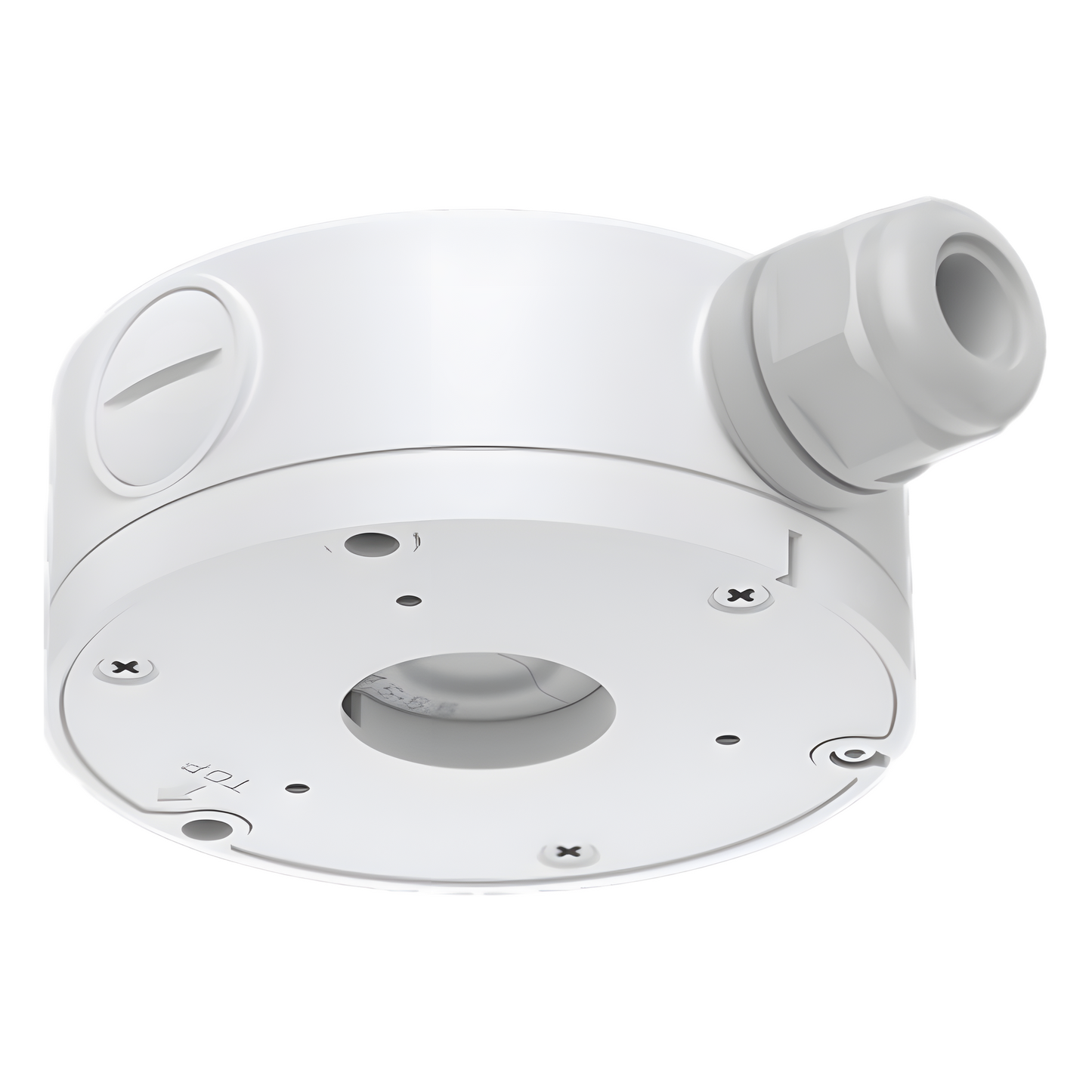 Caja de conexiones para cámaras bullet Serie 35 / aluminio ADC12 blanco / IP67 / conectores G3/4"