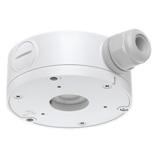 Caja de conexiones para cámaras bullet Serie 35 / aluminio ADC12 blanco / IP67 / conectores G3/4"