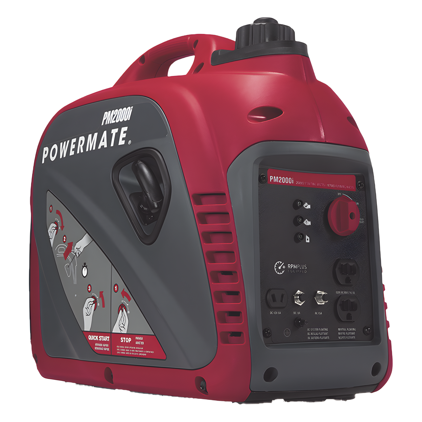 Generador Inversor Portátil a Gasolina, 1.7 kW, 120vca , Arranque Manual