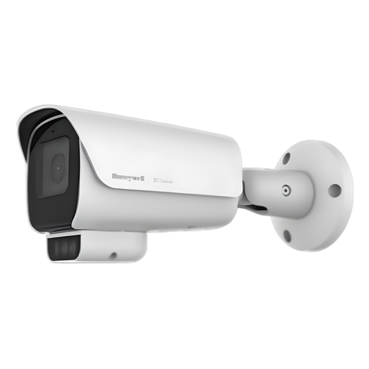 Cámara bullet IP 5 MP con doble iluminación IR + luz cálida para color 24/7 / lente 2.8 mm / PoE / IP66 IP67 IK10