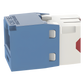 Conector Jack RJ45 Estilo TG, Mini-Com, Categoría 5e, de 8 Posiciones y 8 Cables, Color Azul