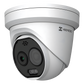 (HIKMICRO) Turret IP Bi-Espectral / Térmica (160 X 120 / 1.8 mm) + Óptica (5 MP / 2 mm ) / Rango: -20°C a 150°C / 8°C Tolerancia / VCA 3.0 (Vehiculo 60 Mts / Humano 20 Mts) / Detección de Fuego y Humo / IP67 / Dual Light /