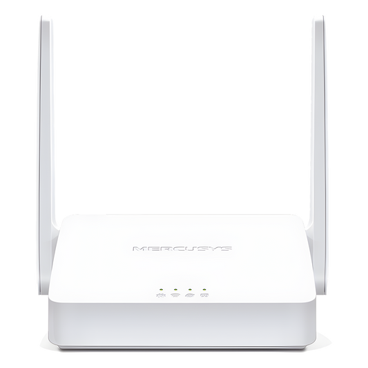Router Inalámbrico N /  2.4 GHz de 300 Mbps / 1 Puerto WAN 10/100 Mbps  / 2 Puertos LAN 10/100 Mbps / 2 antenas de 5 dBi / Compatible con IPV6 e IPTV