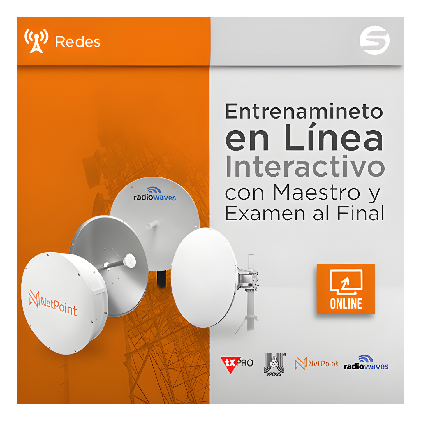 Fundamentos  de RF, principios de una antena, comunicación de una antena, comunicaciones digitales, principio básico de alineación, alineación en PTP