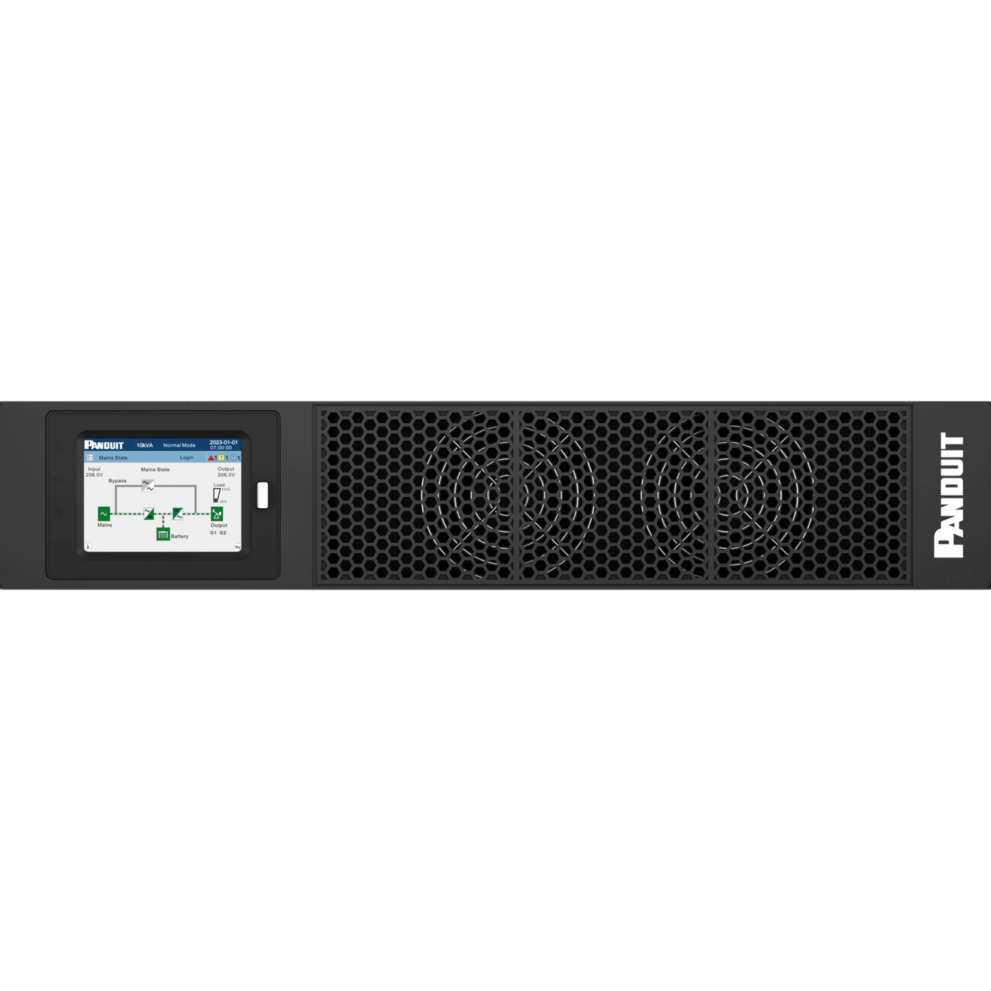 UPS SteadySine™ de 10000 VA/10000 W, Topología Online Doble Conversión, Entrada 208/240 Vca Con Terminal L1+L2+G, Onda Senoidal Pura, Con Baterías de Lithium-Ion (LiFePO4), 4 UR, Con 2 Tomas NEMA L6-30R y 1 HW L1+L2+PE