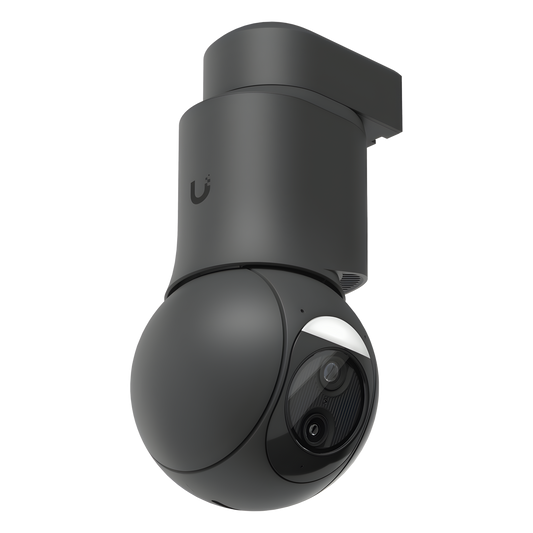 Cámara UniFi Protect G6 PTZ Color Negro, Doble Lente 4K, Zoom Híbrido 10x, Motor AI Multi-TOPS, Visión Nocturna IR 30m, Audio Bidireccional, Protección IP66, Resistencia al Vandalismo IK04