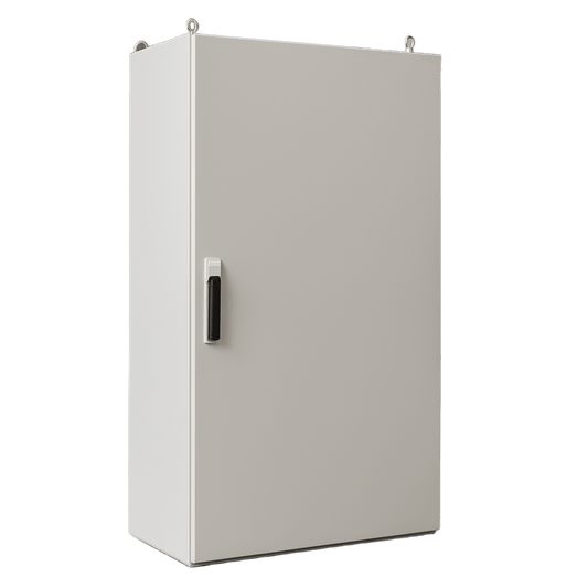 Gabinete de Acero IP55  (800 x 1600 x 400 mm) con Placa Trasera Interior Metálica