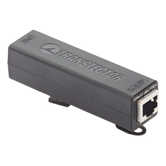 Protector PoE Modular Interior / Tecnología Híbrida SASD-GDT / 100W PoE++ / RJ45 / Montaje Rack DIN / Respuesta <5ns