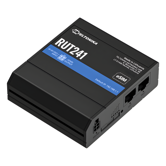 Industrial Cellular Router,Soporta eSIM/  2 puertos ethernet 10/100Mbps /WiFi 802.11b/g/n /WAN Failover