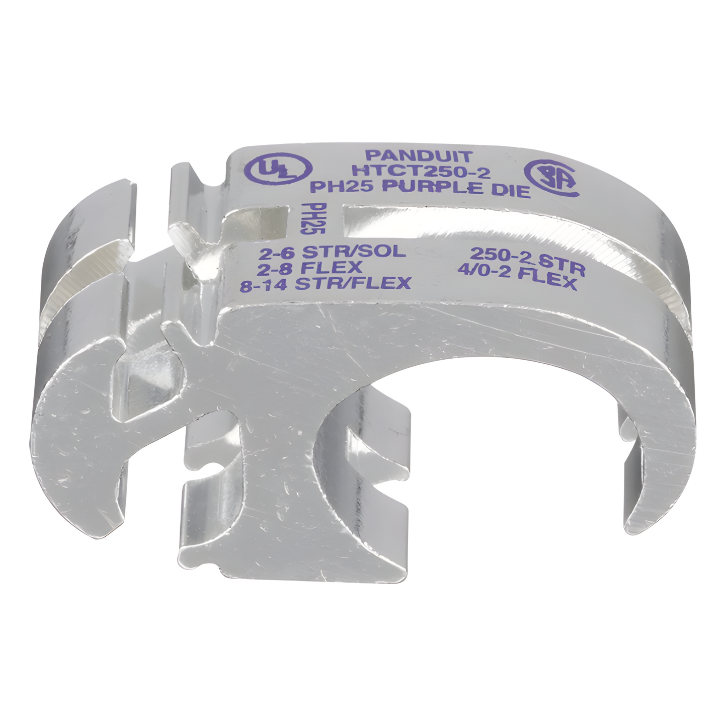 Conector de Compresión para Hacer Derivaciones de Cables, Espacios de 250 Kcmil a 2 AWG, 2 a 6 AWG, y 8 a 4 AWG
