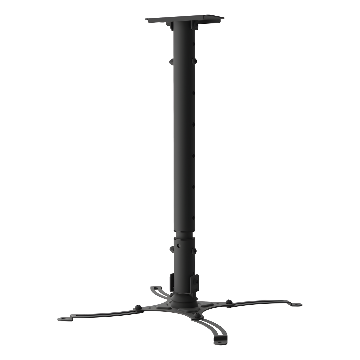 Soporte de Techo Universal Paramount PCM150 para Pantallas de 43" a 90"+ / Capacidad de Carga 150 lb (68 kg) / Ajuste Vertical 39.59" a 63.21" / Rotación 360° / Inclinación +20°/-5° / Montaje en Techos Planos
