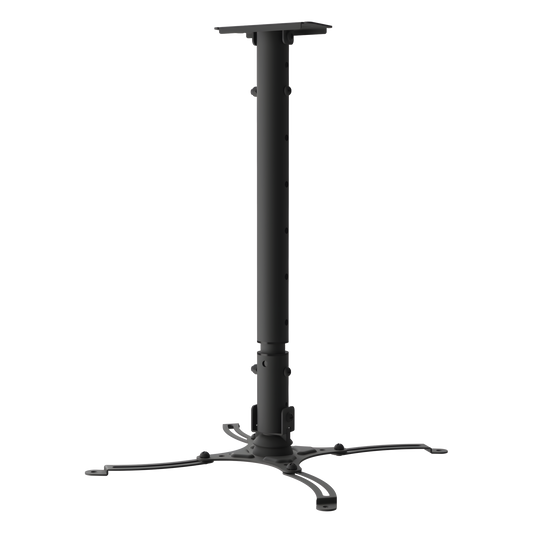 Soporte de Techo Universal Paramount PCM150 para Pantallas de 43" a 90"+ / Capacidad de Carga 150 lb (68 kg) / Ajuste Vertical 39.59" a 63.21" / Rotación 360° / Inclinación +20°/-5° / Montaje en Techos Planos