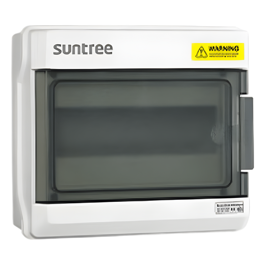 Gabinete Plástico para Exterior IP65 para Riel Din 6 espacios.