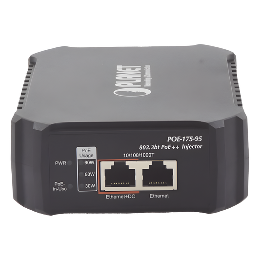 Inyector PoE 802.3bt 95 Watts Gigabit c/Fuente Interna