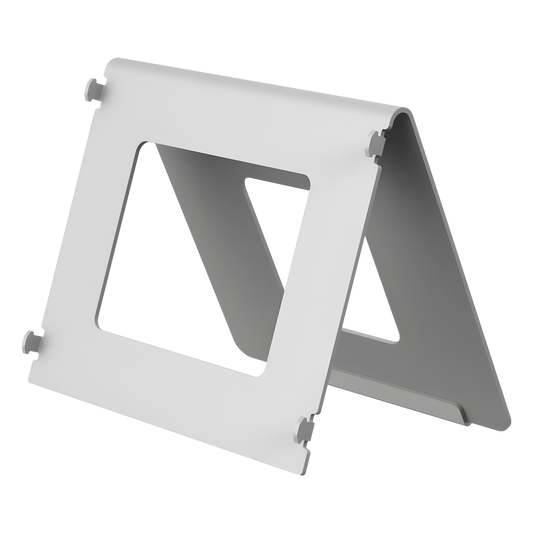 Soporte de Escritorio Compatible con DS-KH6350-WTE1 / Material SECC con Gel de Sílice / Diseño Compacto y Robusto
