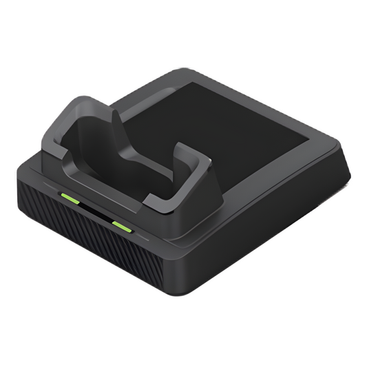 Cuna de Carga para PDA / DS-MH1421-202 / Carga Simultánea Dispositivo y Batería / Alimentación AC 100-240V / Salida DC 12V 2A / 0°C a 55°C