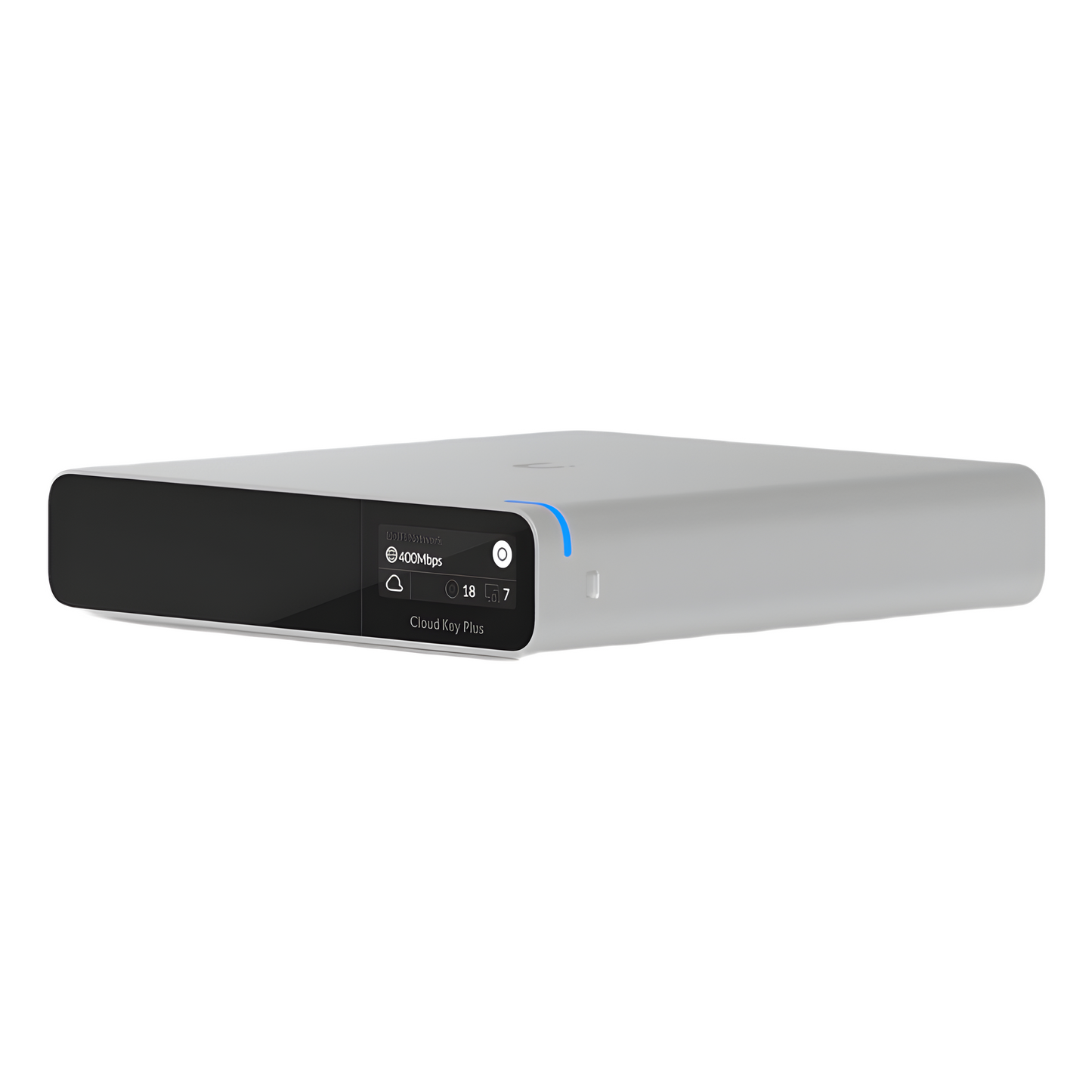 UniFi OS Console Cloud Key Gen2 PLUS SSD / Administra todas las líneas UniFi / Memoria SSD 1TB / Gestione desde internet o app móvil / Pantalla informativa / Alimentación POE af o adaptador de corriente (NO incluidos)