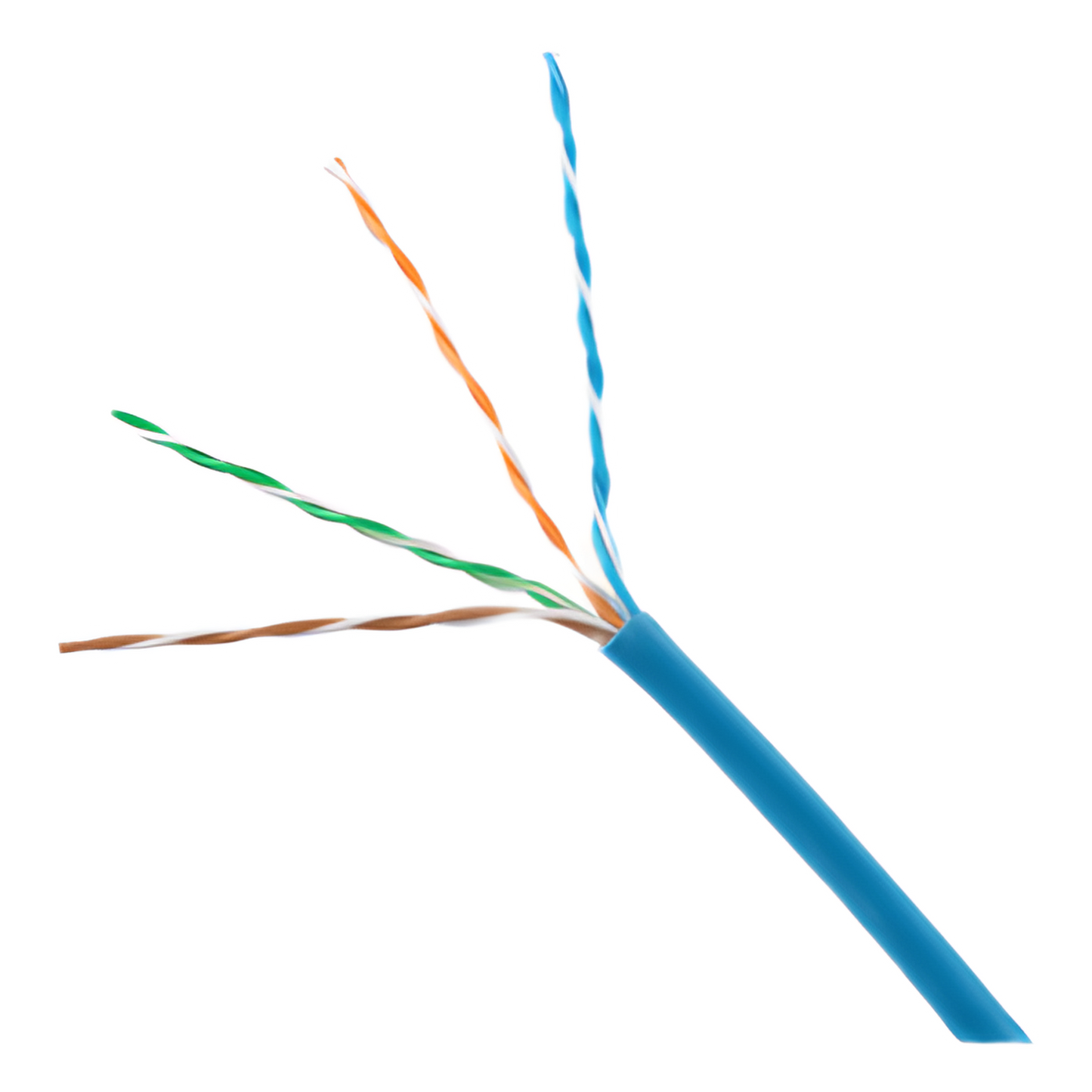 Bobina de Cable UTP 305 Metros (1000 Pies) de Cobre, TX6000? PanNet, Azul, Categoría 6 (24 AWG), CMP (Plenum), de 4 Pares