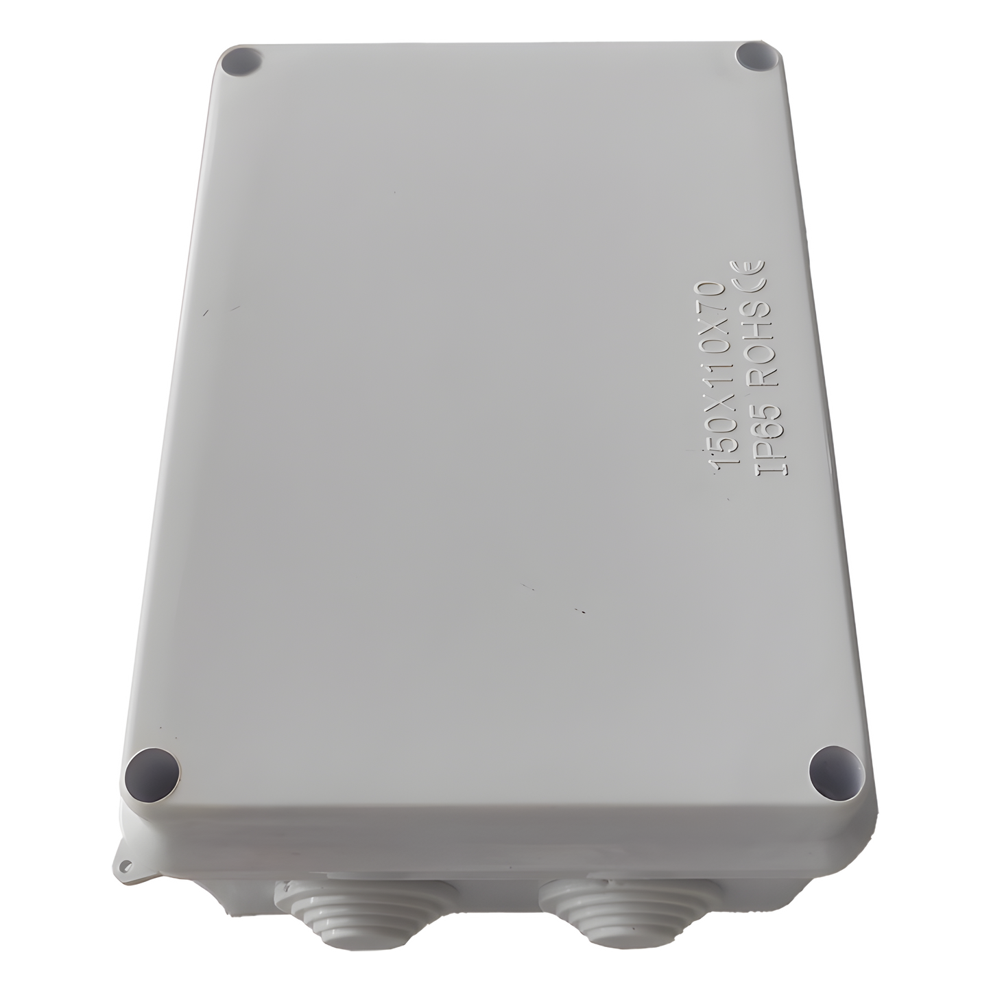 Caja de Derivación-Conexión para Exterior IP65 con 10 Entradas / 150 x 110 x 70 mm / Sellado Seguro con Empaque + 4 Tornillos / Resiste Agua, Polvo y Sol Directo