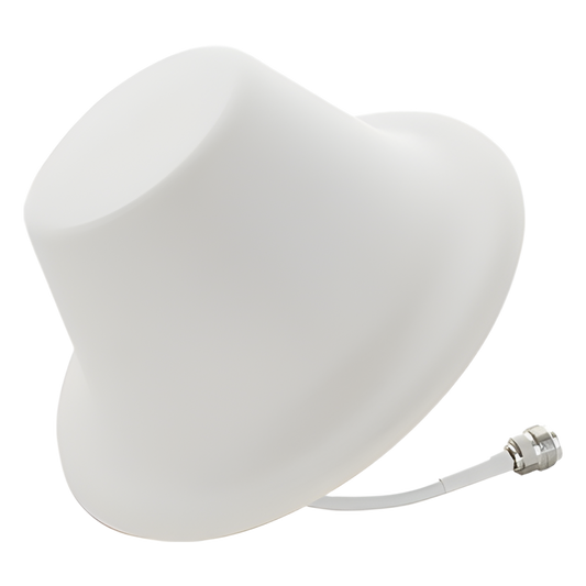 Antena Tipo Domo, 698-960/1710-2700 MHz, 2/4 dB, conector N Hembra.