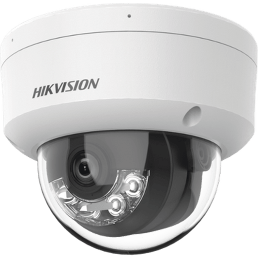 Domo IP 4 Megapixel / Lente 2.8 mm / 30 mts IR / WDR 120 dB / Exterior IP67 / Hik-Connect P2P / H.265+ / PoE / ONVIF