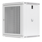 UACC Rack Cabinet 12U (550x 450 mm) - Gabinete Cerrado para Montaje en Pared con Puerta Frontal Perforada, Totalmente Ensamblado con Ventiladores Integrados y Paneles Removibles
