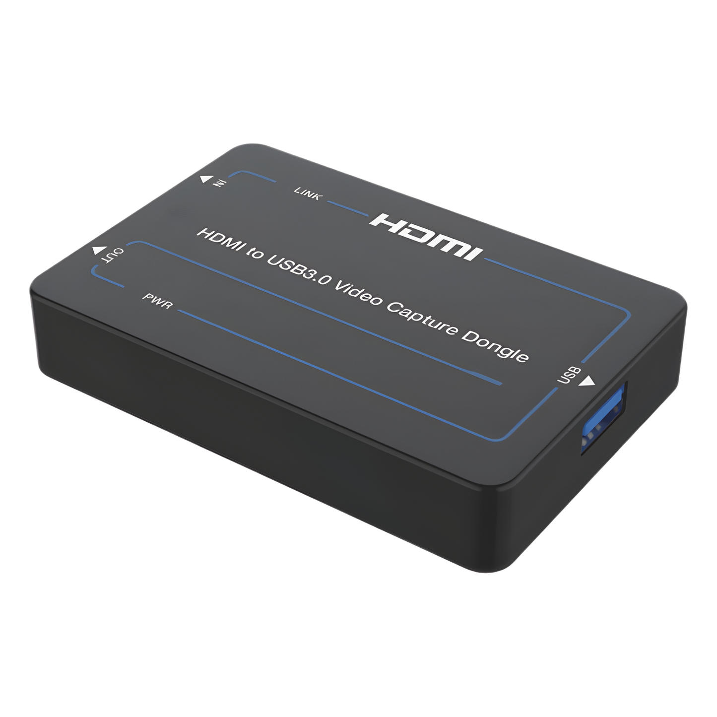 Adaptador de Captura de Video HDMI a USB 3.0 | 4K60 HDMI Entrada | 1080p60 USB Salida | HDCP 2.2 | 18 Gbps Ancho de Banda | Plug and Play | Compatible Windows Linux macOS