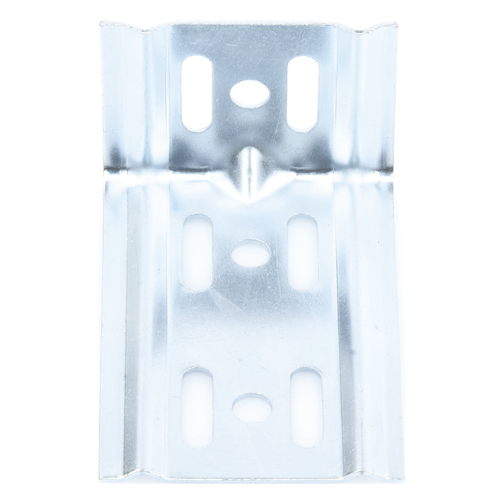 Ménsula económica, para montaje en pared, para anchos de charola de 100mm, con acabado Electro Zinc