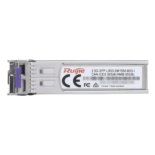 Transceptor Lado (B) un Hilo BiDi  SFP 2.5Gb LC Monomodo Tx 1550nm / Rx 1310nm, hasta 3km