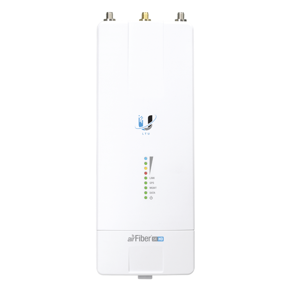 Airfiber Radio Backhaul conectorizado de alta capacidad, con tecnología LTU airFiber hasta 1 Gbps, 5 GHz (4.8 - 6.2 GHz), No hay compatibilidad con AF-5X
