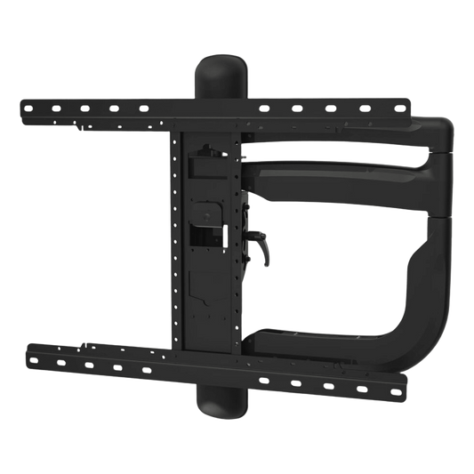 Soporte de Pared Articulado SmartMount para Pantallas 43" a 65"+ / Extensión 30.1" (765mm) / Capacidad 90 lb (41kg) / VESA 200x100 a 600x400mm / Pivote ±90° / Gestión Integrada de Cables