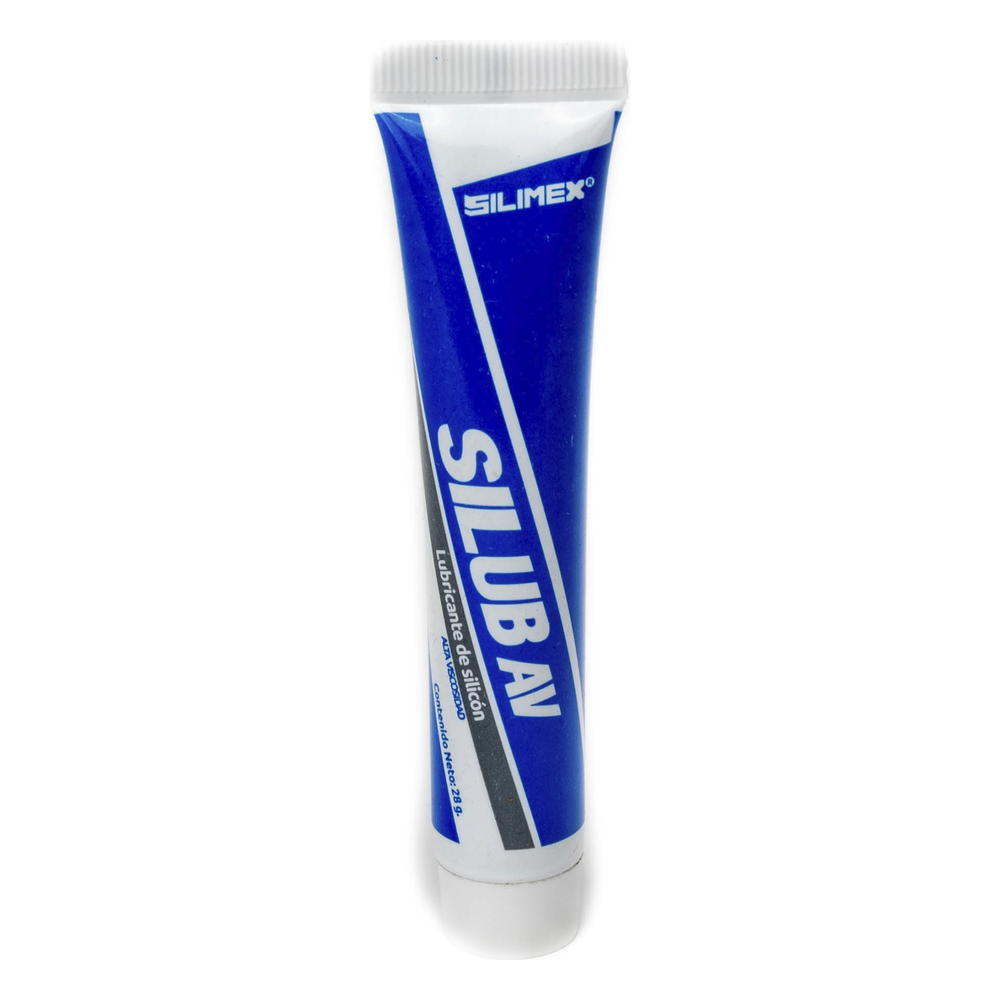 Lubricante de silicón dieléctrico de alta viscosidad , soporte de -10 hasta 80ºC, para mecanismos de alta fricción, tubo 28 grs