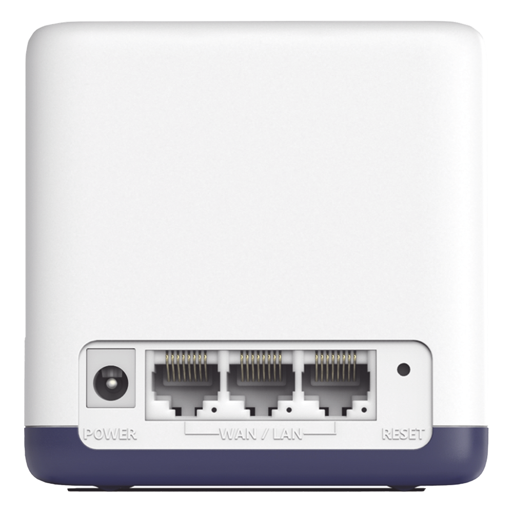 KIT de Sistema Inalámbrico H50G Mesh / Doble banda 2.4GHz y 5GHz AC 1900Mbps / 3 Puertos 10/100/1000 Mbps / Control vía App / Roaming Continuo