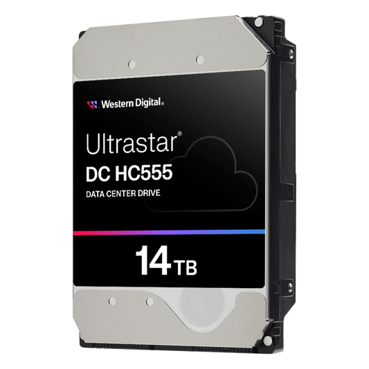 Disco Duro Empresarial WD Ultrastar HC555 14 TB | SATA 6Gb/s | 7200 RPM | 3.5"
