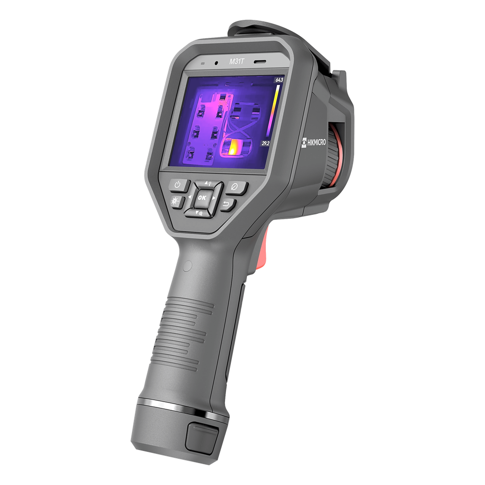 M31T - Cámara Termográfica Portátil Dual / Super IR 768 x 576 / Lente Óptico (8 Megapixel) / WiFi / IP54 / Ranura MicroSD hasta 64 Gb  / Hasta 4 Horas de Funcionamiento Continuo
